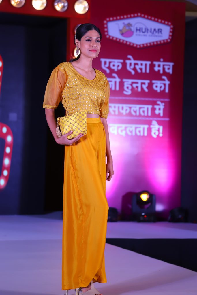 Mustard Yellow Top & Palazzo for an Exquisite Look
